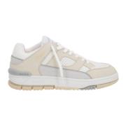 Witte Beige Lage Top Sneakers Axel Arigato , Multicolor , Heren