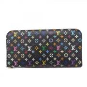 Pre-owned Leather wallets Louis Vuitton Vintage , Multicolor , Dames