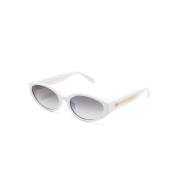 Lfl1540 C2Sun Sunglasses Linda Farrow , White , Dames