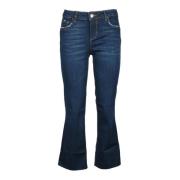 Casual Stretch Jeans met Modalmix Liu Jo , Blue , Dames