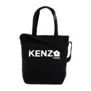 Handige Tote Tas met Boke Print Kenzo , Black , Heren