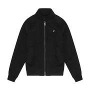 Jassen Double Face Wol Harrington Lyle & Scott , Black , Heren