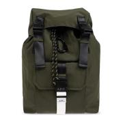 Rugzak met logo A.p.c. , Green , Heren