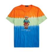 Polo Bear Tye Dye T-Shirt Ralph Lauren , Multicolor , Heren