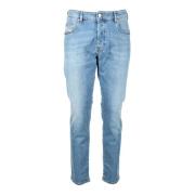 Katoen Elastaan Stretch Jeans Diesel , Blue , Heren