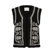 Tobi Gilet Fabienne Chapot , Black , Dames