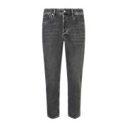 Grijze Katoenen Denim Jeans Rechte Snit Nine In The Morning , Gray , H...