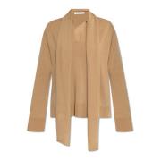 Trui met sjaal Merrie By Herenne Birger , Beige , Dames