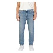 Heren Jeans Herfst/Winter Collectie Calvin Klein Jeans , Blue , Heren