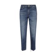 Rechte Manila Jeans Don The Fuller , Blue , Dames