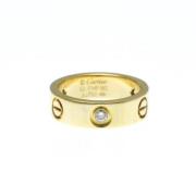 Pre-owned Yellow Gold rings Cartier Vintage , Yellow , Dames