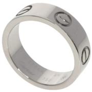 Pre-owned White Gold rings Cartier Vintage , Gray , Dames