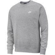 Sportswear Club Fleece Crewneck Sweater Nike , Gray , Heren