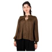 Leah Olive Blouse Ulla Johnson , Green , Dames