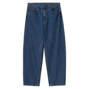 Ruimvallende Straight Fit Denim Broek Blauw Carhartt Wip , Blue , Dame...