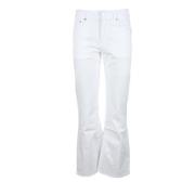 Katoen Elastaan Jeans Department Five , White , Dames