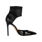 Pre-owned Leather sandals Gianvito Rossi Pre-owned , Black , Dames