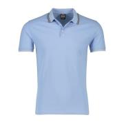 Polo Shirt Korte Mouw Lichtblauw Colmar , Blue , Heren