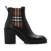 Nieuwe hoge enkellaarzen Burberry , Black , Dames