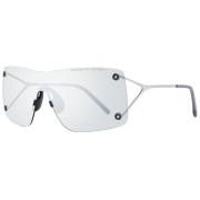 Grijze Unisex Zonnebril Mono Lens Porsche Design , Gray , Unisex