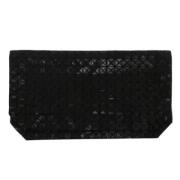 Pre-owned Cotton clutches Issey Miyake Pre-owned , Black , Dames