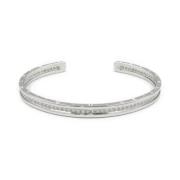 Pre-owned Metal bracelets Bvlgari Vintage , Gray , Dames