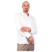 Witte Shirt Ossian Edwin , White , Heren