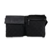 Pre-owned Canvas gucci-bags Gucci Vintage , Black , Dames