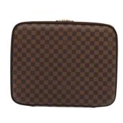 Pre-owned Canvas wallets Louis Vuitton Vintage , Brown , Dames