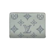 Pre-owned Leather wallets Louis Vuitton Vintage , Gray , Dames