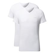 Heren V-hals T-shirt 2-pack Joop! , White , Heren