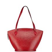 Pre-owned Leather louis-vuitton-bags Louis Vuitton Vintage , Red , Dam...