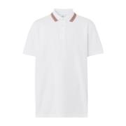 Witte T-shirts en Polos Burberry , White , Heren