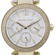 Pre-owned Metal watches Michael Kors Pre-owned , White , Dames