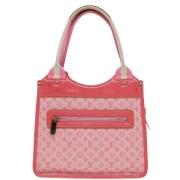 Pre-owned Canvas handbags Louis Vuitton Vintage , Pink , Dames