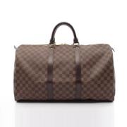 Pre-owned Leather handbags Louis Vuitton Vintage , Brown , Dames