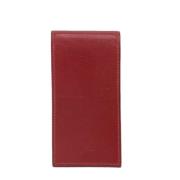 Pre-owned Leather home-office Hermès Vintage , Red , Unisex