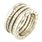 Pre-owned White Gold rings Bvlgari Vintage , Gray , Dames