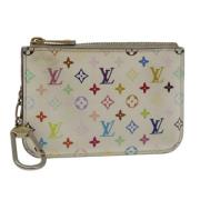 Pre-owned Canvas wallets Louis Vuitton Vintage , White , Dames