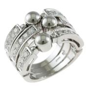 Pre-owned White Gold rings Bvlgari Vintage , Gray , Dames