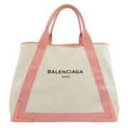 Pre-owned Canvas balenciaga-bags Balenciaga Vintage , Beige , Dames