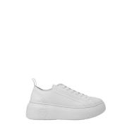 Witte Leren Sneakers Lente/Zomer Collectie Armani Exchange , White , D...