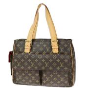 Pre-owned Canvas shoulder-bags Louis Vuitton Vintage , Brown , Dames