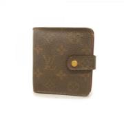 Pre-owned Fabric wallets Louis Vuitton Vintage , Brown , Dames