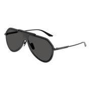 Zonnebril Dg2309 01/87 Zwarte Frame Dolce & Gabbana , Black , Unisex