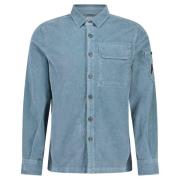 Stijlvolle Corduroy Overhemd C.p. Company , Blue , Heren