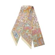 Pre-owned Silk scarves Hermès Vintage , Multicolor , Dames