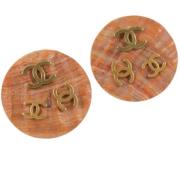 Pre-owned Fabric chanel-jewelry Chanel Vintage , Beige , Dames