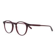 Ronde acetaatframebril Garrett Leight , Brown , Unisex