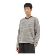 Gestreepte Crewneck Sweater Stüssy , Gray , Heren